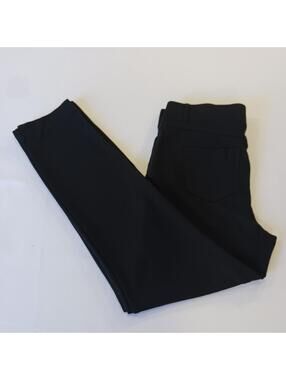 89th & Madison Women’s Black Stretch Straight Leg Pants Size 6 (30×26)